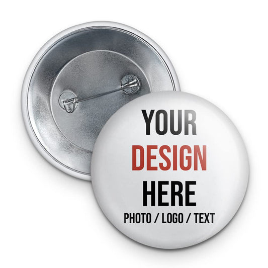 Custom Buttons, Custom Pins Design Your Own Personalized Pinback Button Badges