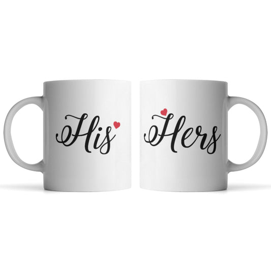 His and Hers Mugs - Monkey Duo ®