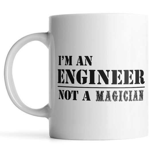 I'm An Engineer Not A Magician Mug - Monkey Duo ®
