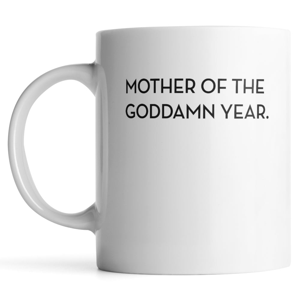 Mother Of The Goddamn Year Mug - Monkey Duo ®