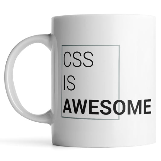 CSS Is Awesome Mug - Monkey Duo ®