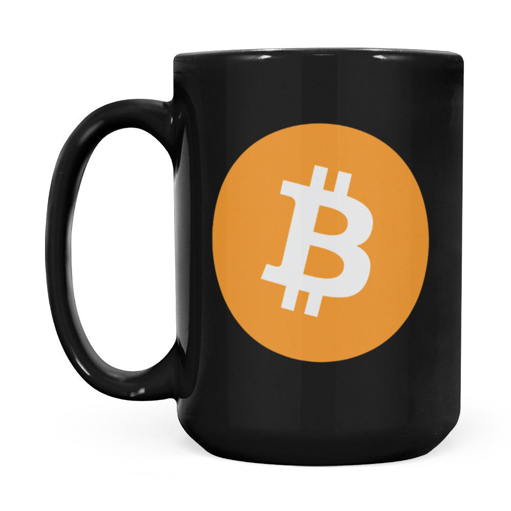 Bitcoin Logo Mug - Monkey Duo ®