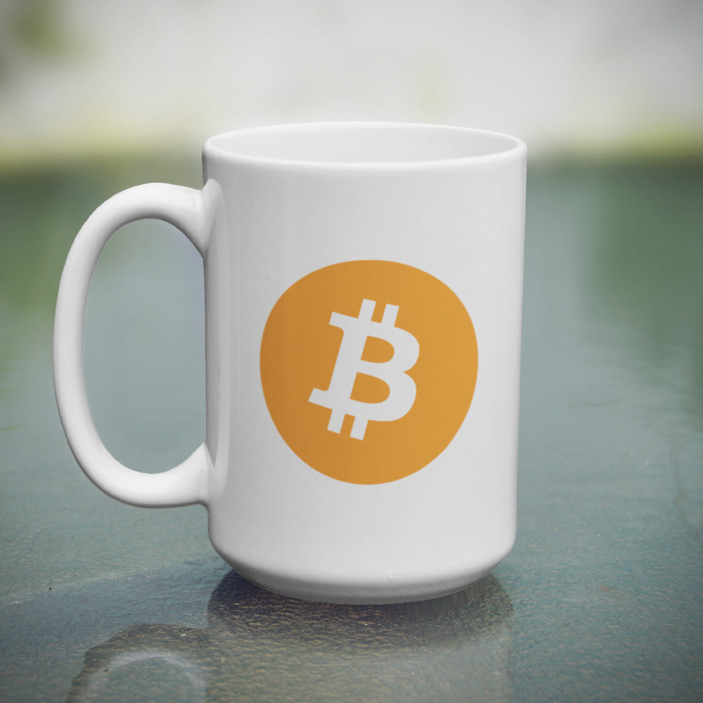 Bitcoin Logo Mug - Monkey Duo ®