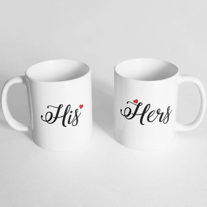 His and Hers Mugs - Monkey Duo ®