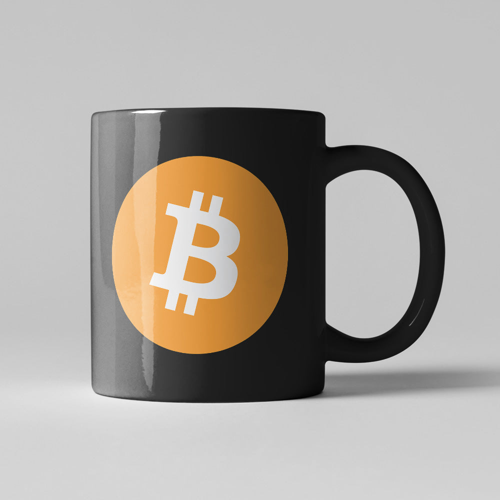 Bitcoin Logo Mug - Monkey Duo ®