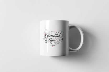 Beautiful Mom Mug - Monkey Duo ®