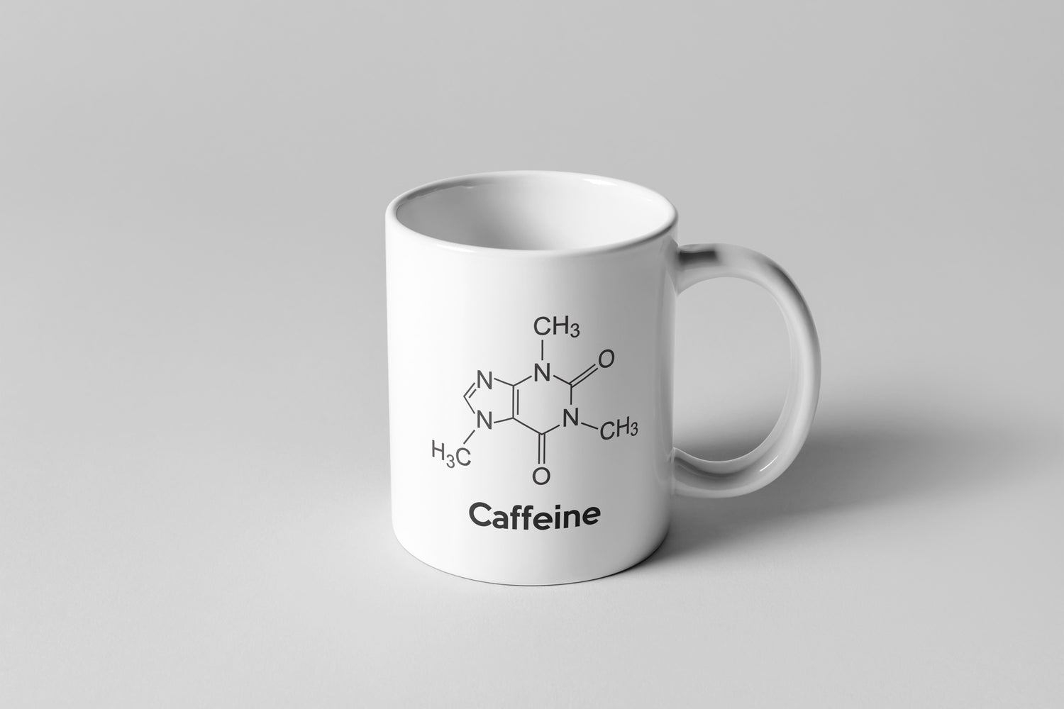 Caffeine Molecule Mug - Monkey Duo ®