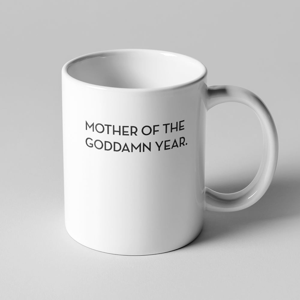 Mother Of The Goddamn Year Mug - Monkey Duo ®