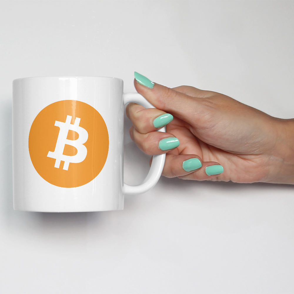 Bitcoin Logo Mug - Monkey Duo ®