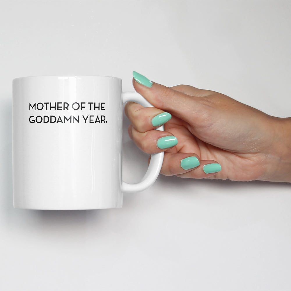 Mother Of The Goddamn Year Mug - Monkey Duo ®